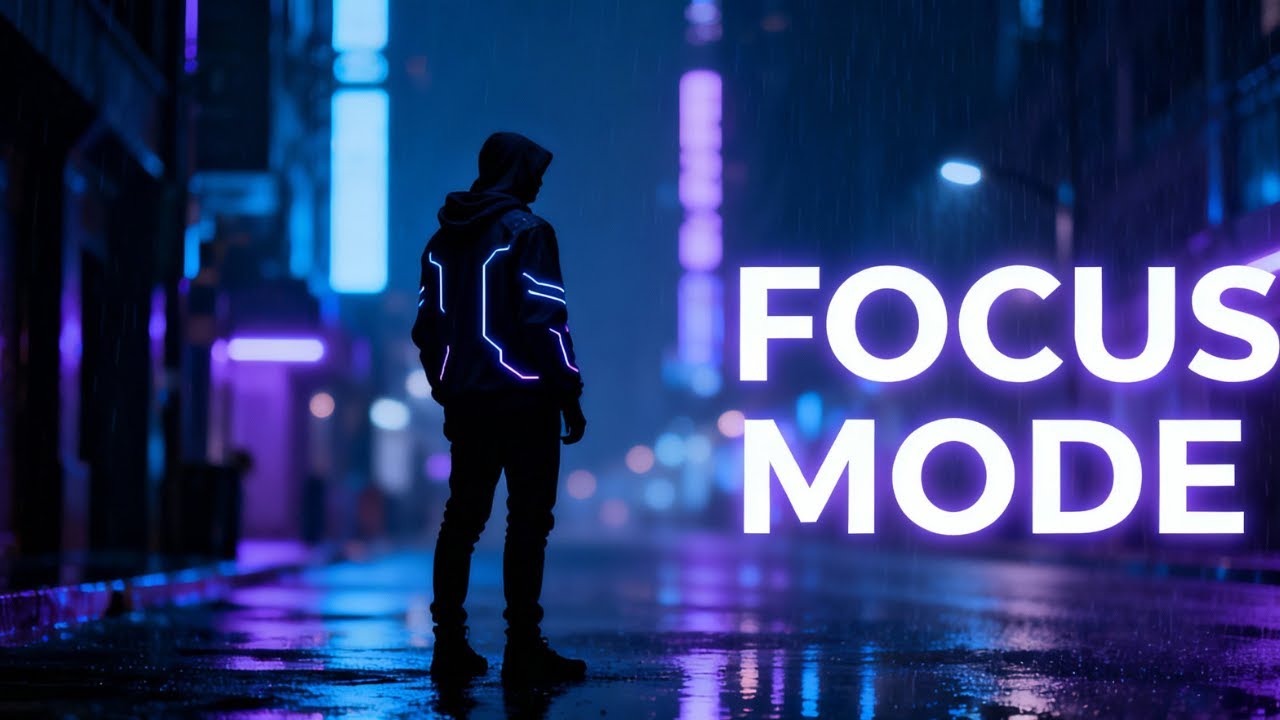 Late Night Coding Session 🌃 Cyberpunk Focus Music