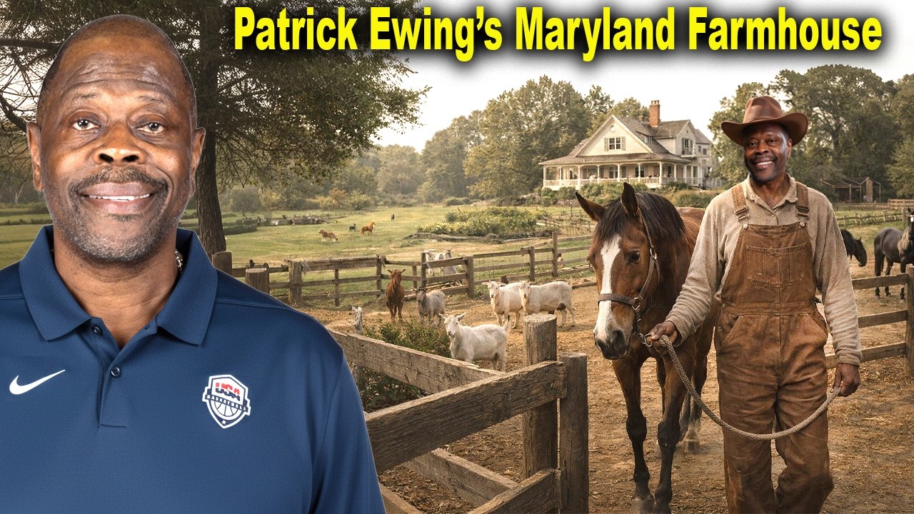 Patrick Ewing’s Maryland Farmhouse — Family, Legacy & the Quiet Life Behind an NBA Legend