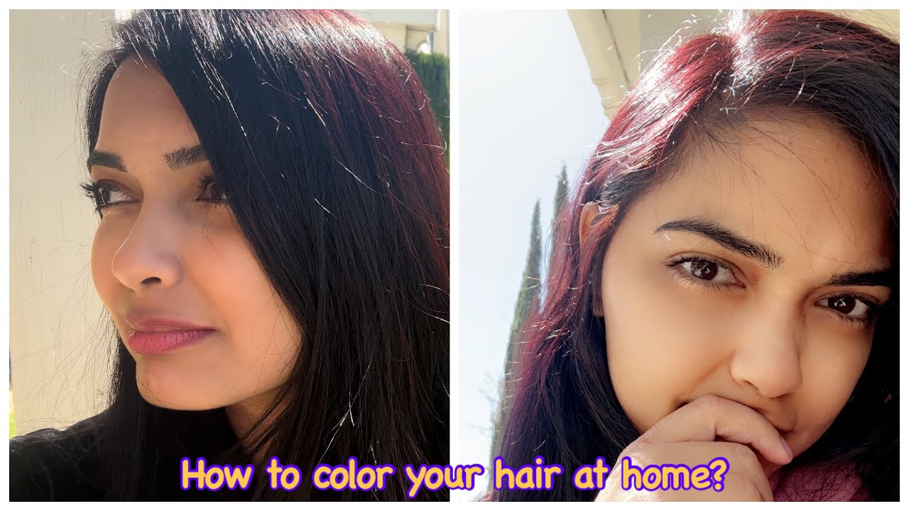 How to color your hair at home? | Hair dyeing | Schwarzkopf Keratin Color | Rich Caviar | Being Huma