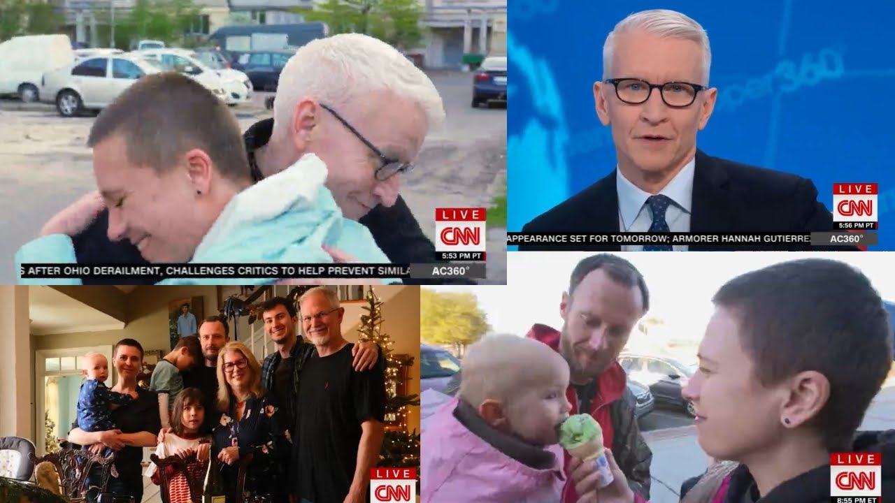 Anderson Cooper checks on me 1 year after Russia starts big war