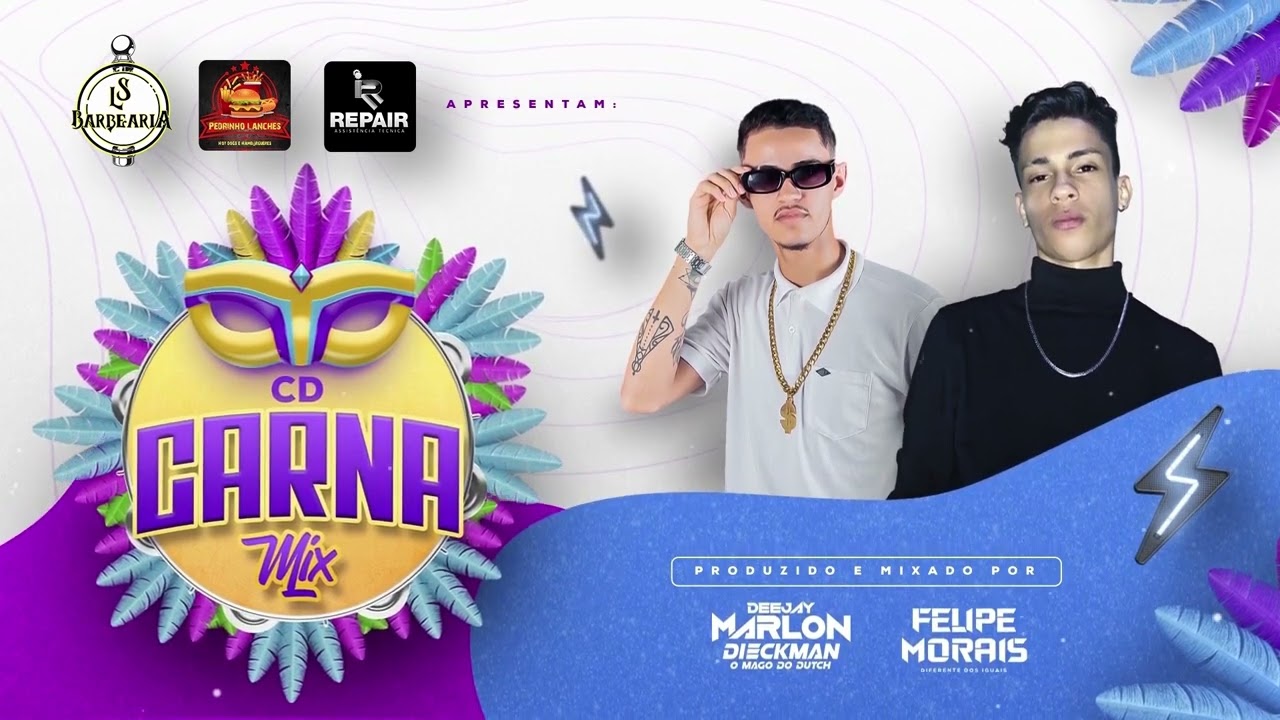 CD CARNAMIX - DJ's Marlon Dieckman & Felipe Morais