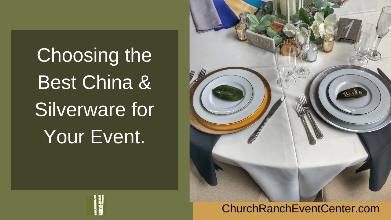 China or Disposable Flatware for the Best Wedding