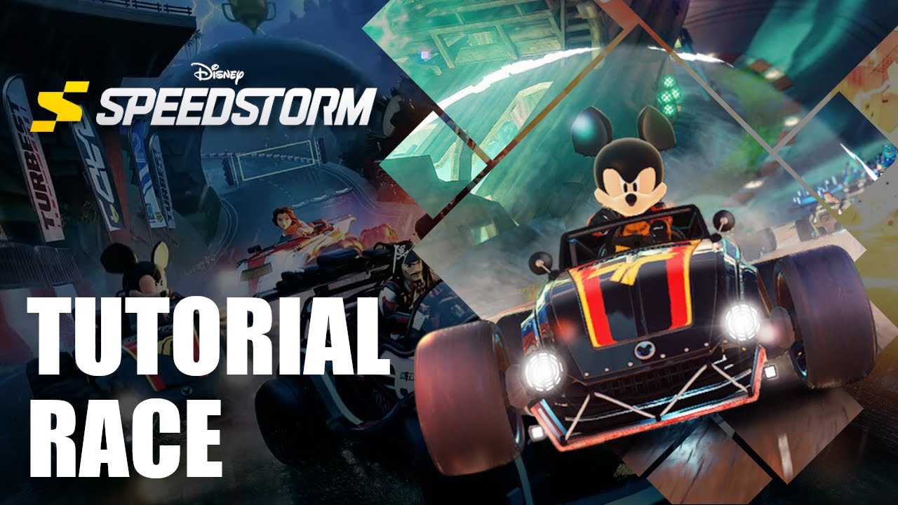 Disney Speedstorm Tutorial Race (PS5)