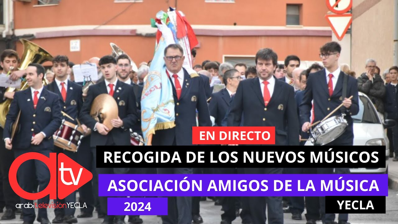 🔴DIRECTO: RECOGIDA NUEVOS MÚSICOS 2024. ASOCIACIÓN AMIGOS DE LA MÚSICA