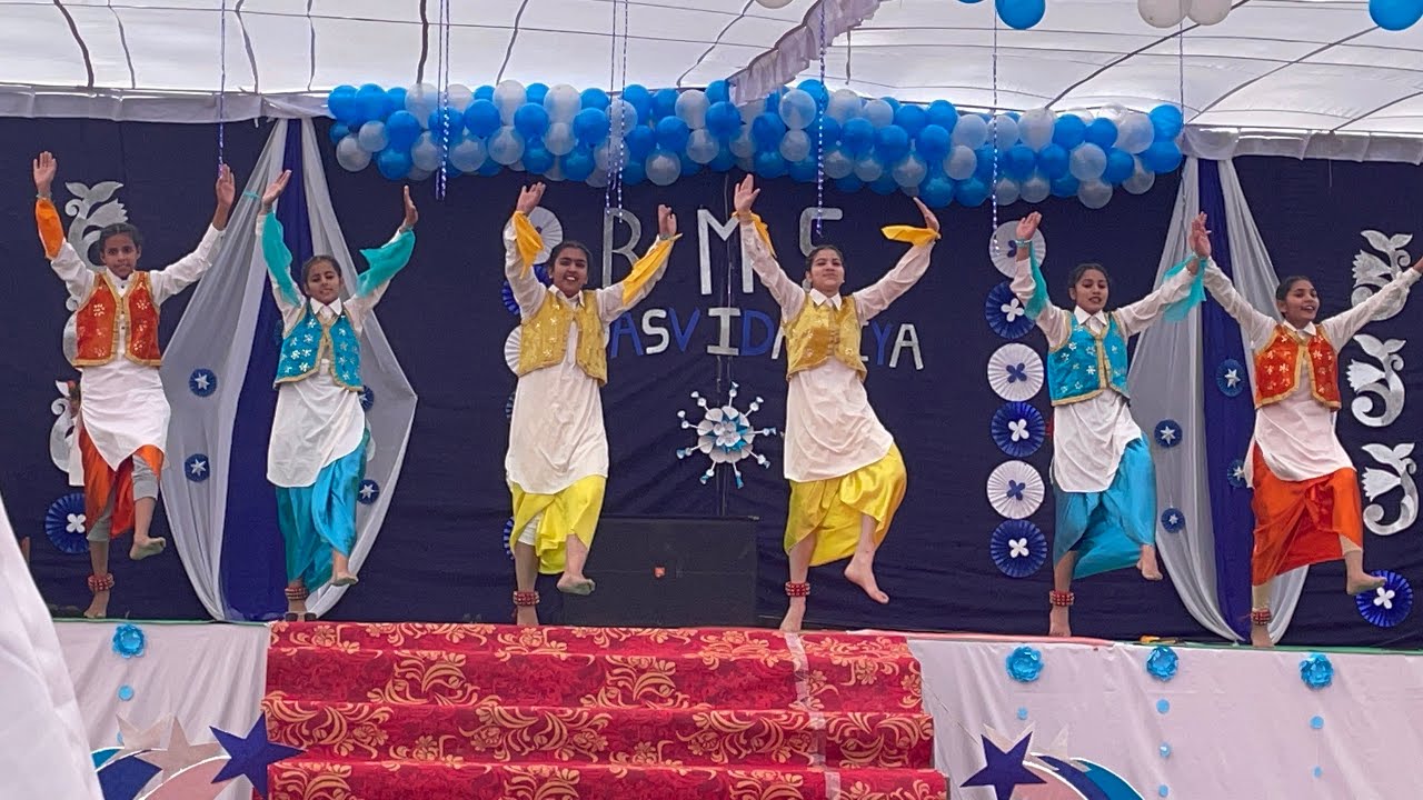 Farewell Bhangra by Girls||Farewell 2023||BMS School|| #bhangra #farewell #punjabi