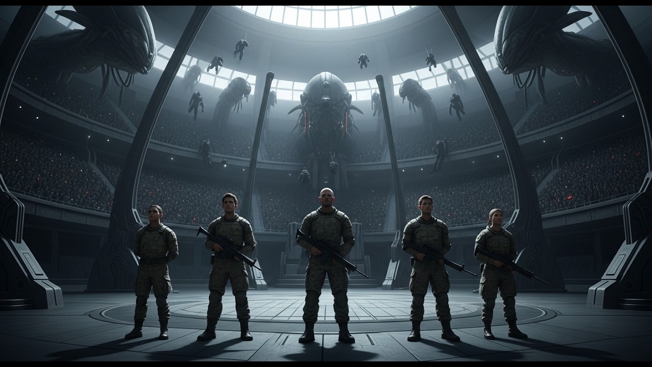 Captured Human Soldiers Were Thrown Into An Alien Death Arena... They Weren t Alone | HFY Sci-Fi