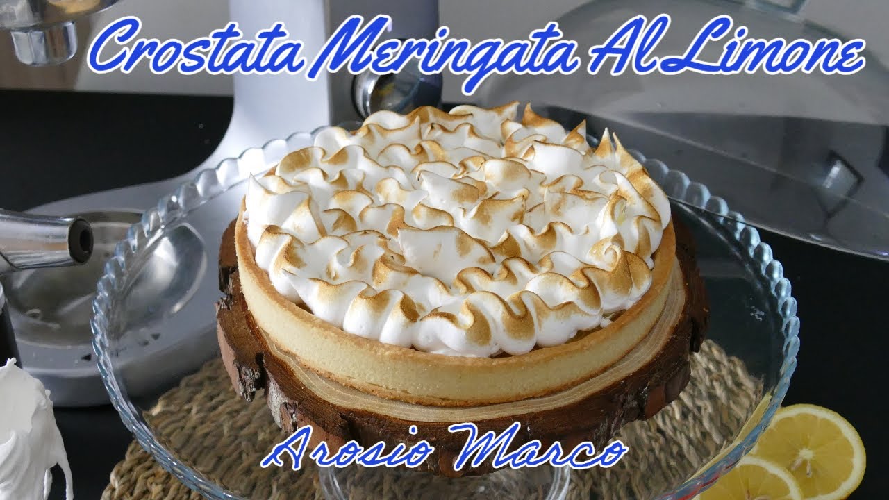 Crostata Meringata Al Limone