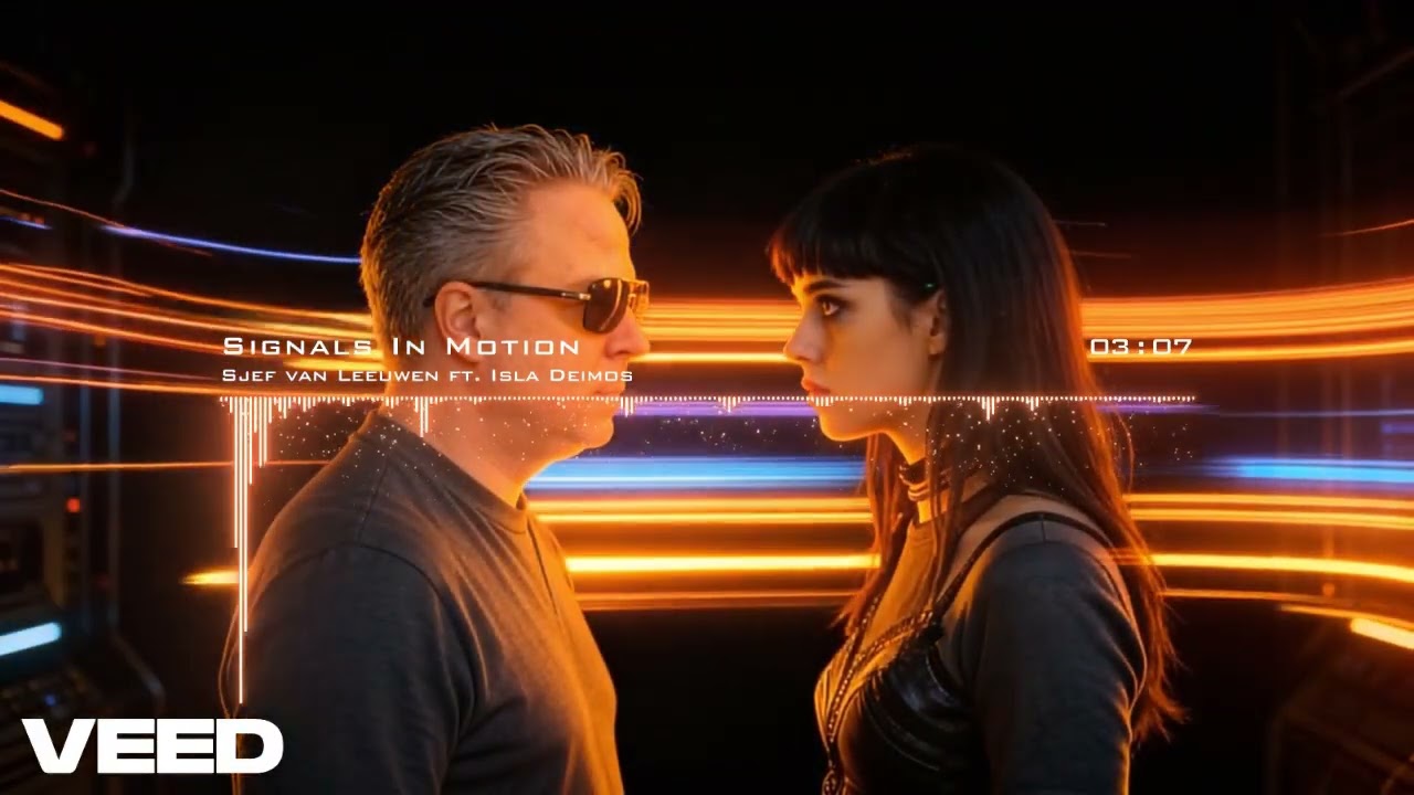 Sjef van Leeuwen ft, Isla Deimos - Signals In Motion (Lyric Video)