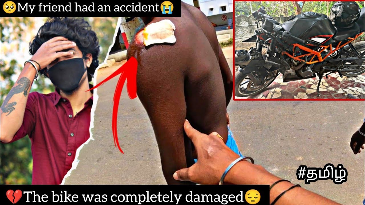 My Friend had an accident😭 | Bike completely damaged💔 | Heart Throttlers | HTF