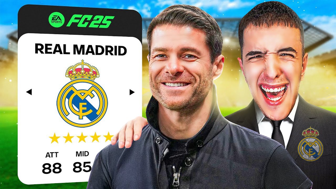 VODIM REAL MADRID NA JEDNU SEZONU KAO XABI ALONSO – TOTALNI HAOS! 🤯🔥
