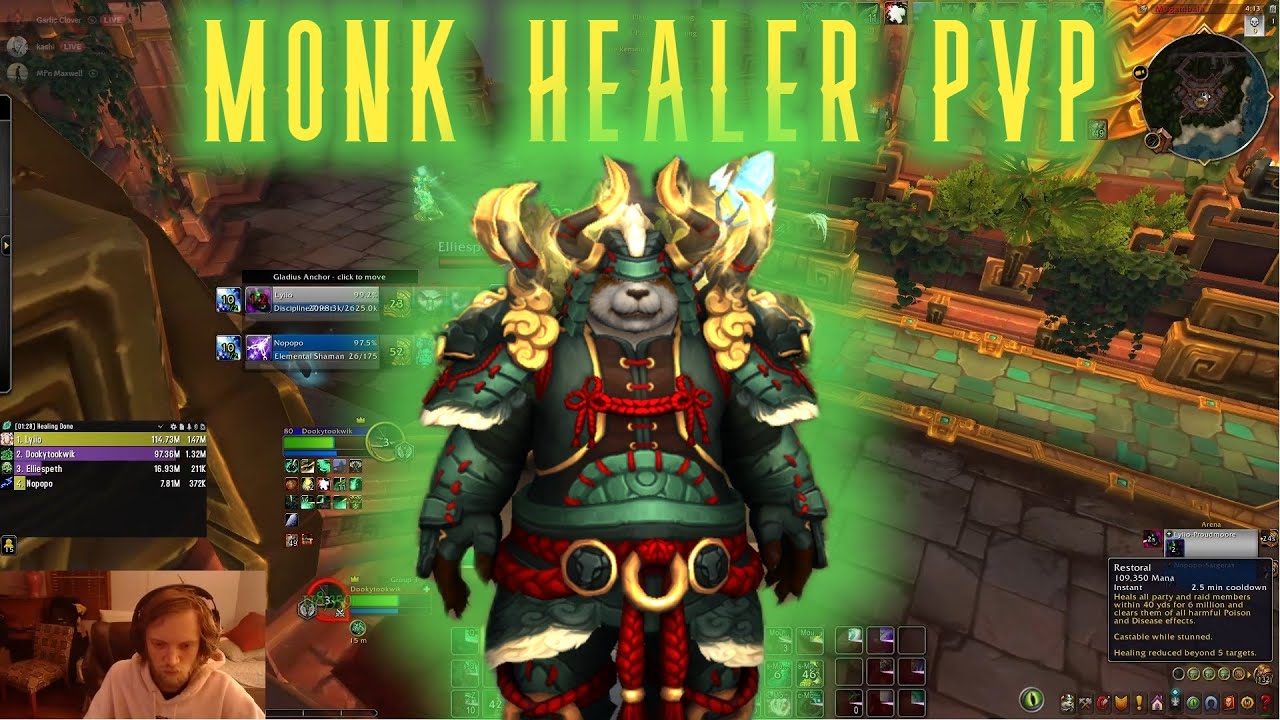 ELITE SET PUSH [Mistweaver Monk pvp]