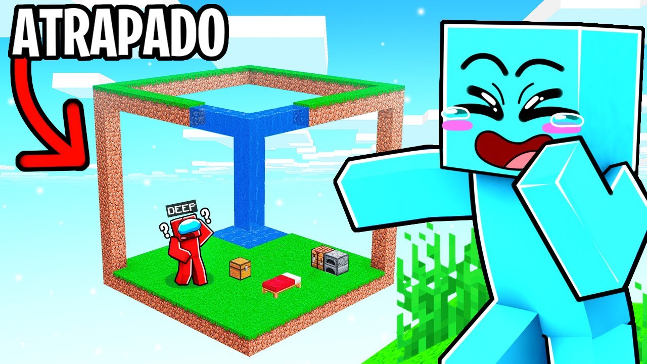 Atrapé a Mis AMIGOS en ILUSIONES en Minecraft!