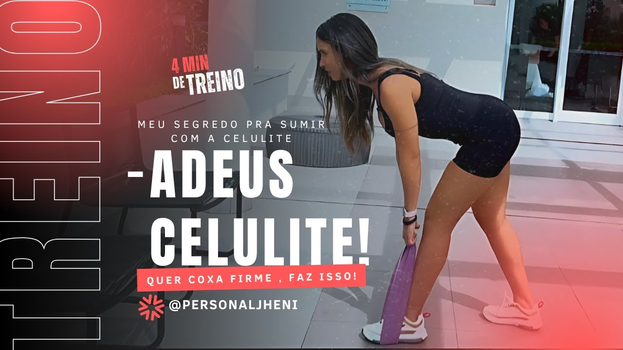 Como eliminar a celulite e firmar os posteriores com exercícios simples?