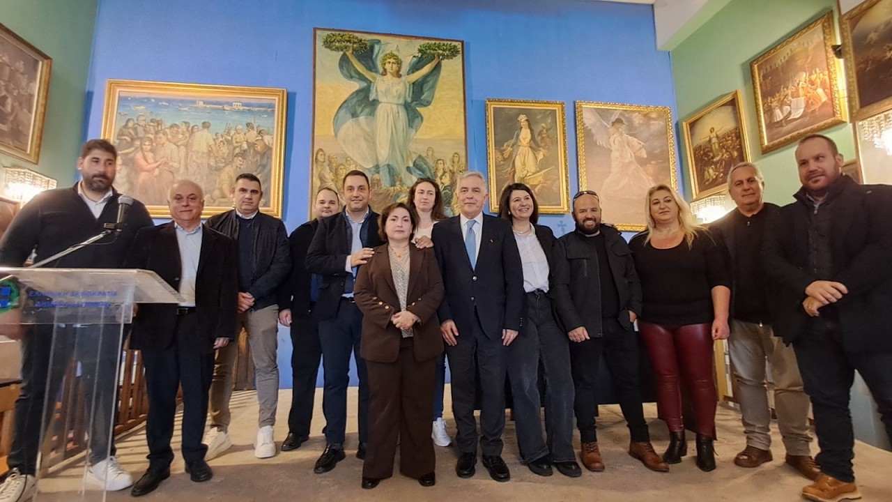 Σε εορταστικό κλίμα η κοπή της Πρωτοχρονιάτικης πίτας της ΔΗΜ.Τ.Ο. Καλύμνου της Νέας Δημοκρατίας