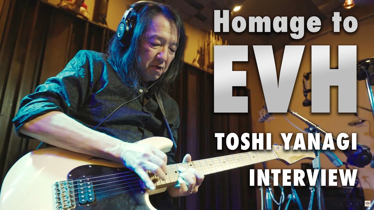 Homage to EVH: Toshi Yanagi (Jimmy Kimmel Live!) Interview