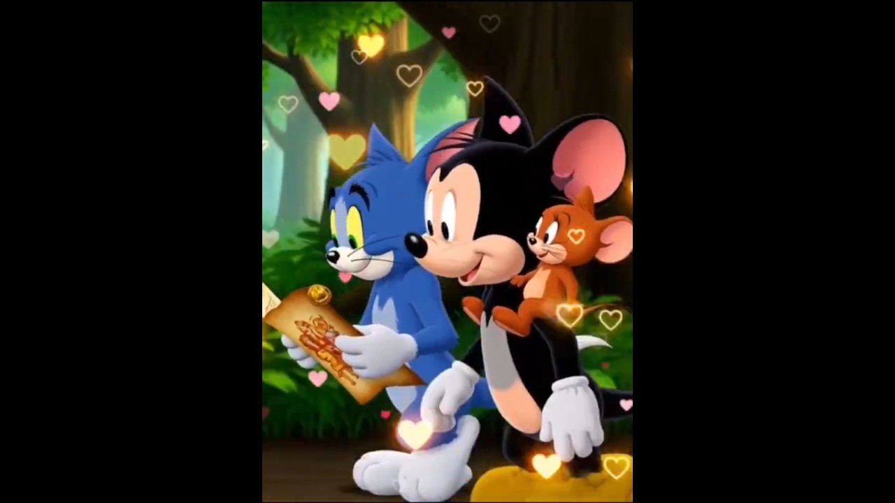 tom and Jerry Cartoon|Tom,Jerry & Mickey Mouse's Magical Cheese Adventure|