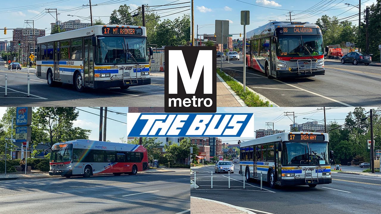 WMATA and TheBus Mini Compilation in College Park