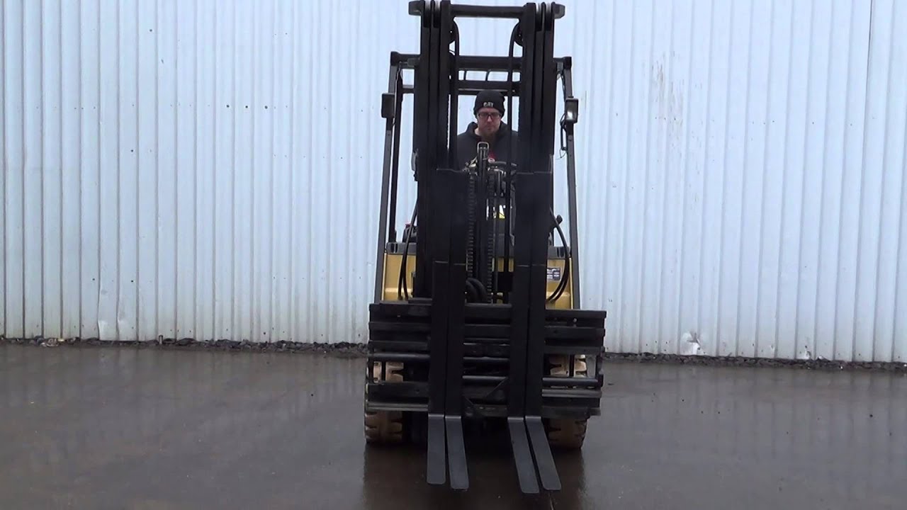 CATERPILLAR 2500 KGS ELECTRIC FORKLIFT FORKLIFTS FORK LIFT TRUCK FORKTRUCK USED