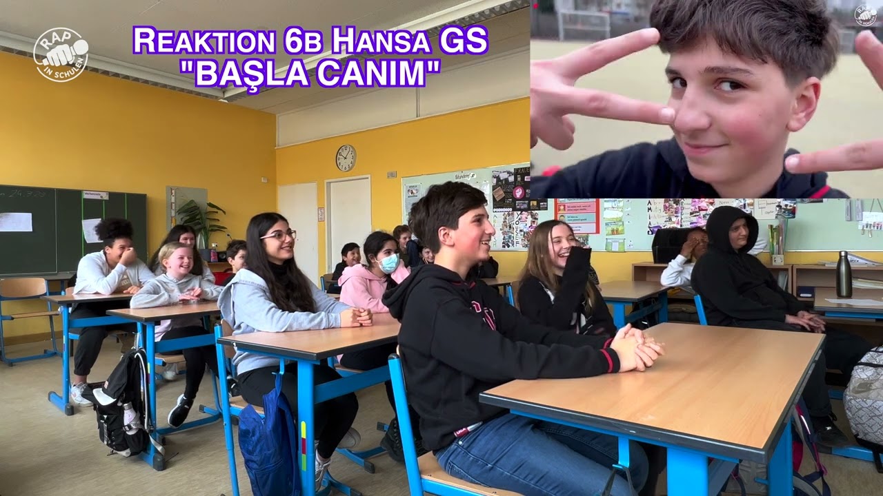 Reaktion der 6b auf ihr Musikvideo 