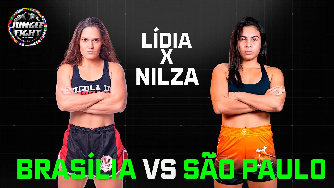 JUNGLE FIGHT 135 l NILZA CAMARGO X LÍDIA HELENA