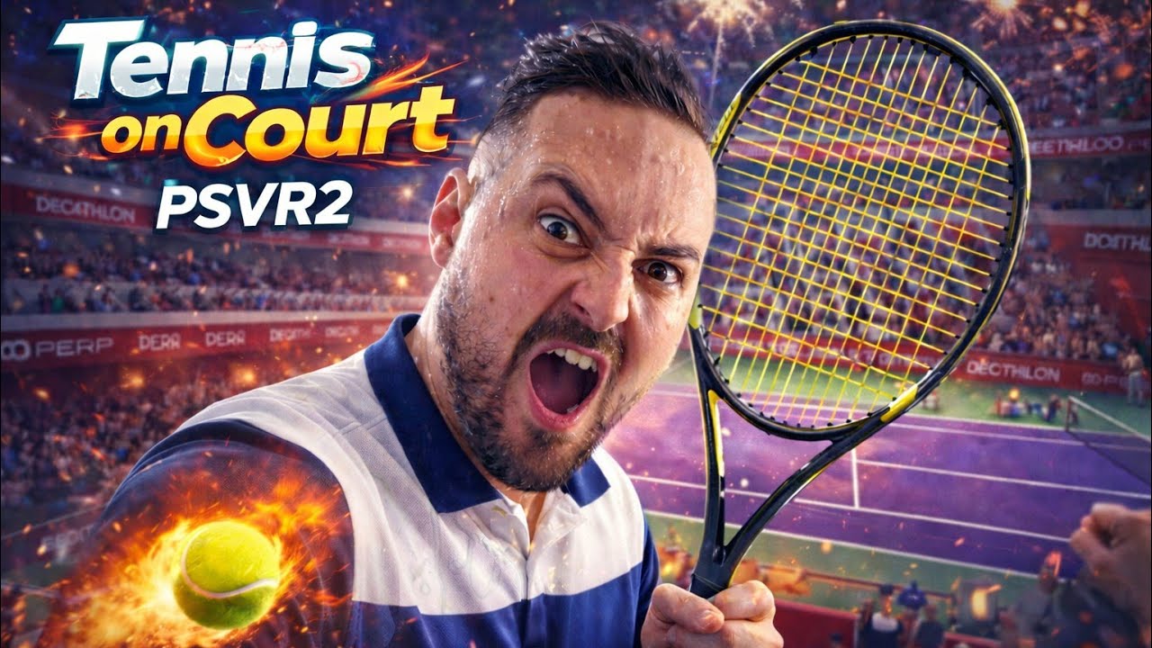 Tennis On Court PSVR2 : Fracasse le Court en Réalité Virtuelle !