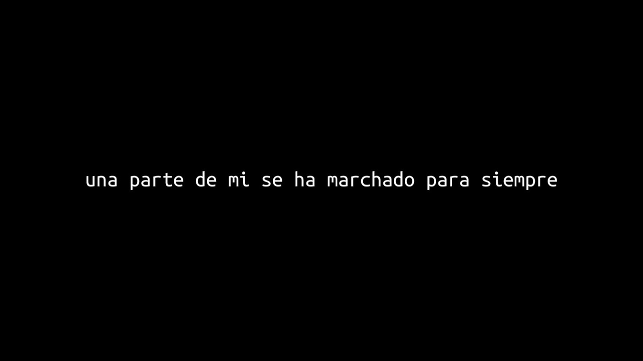 ADRIZ MADRID - UNA PARTE DE MI SE FUE.