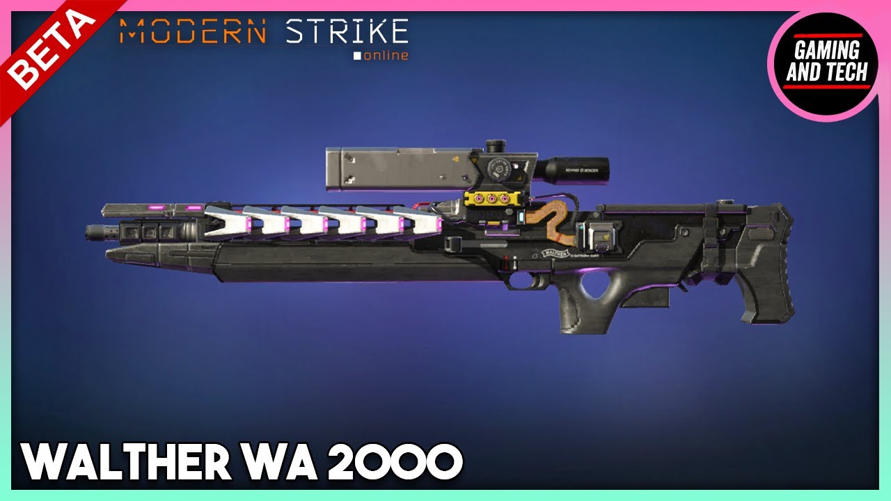 WALTHER WA 2000 GAMEPLAY👾Modern Strike Online