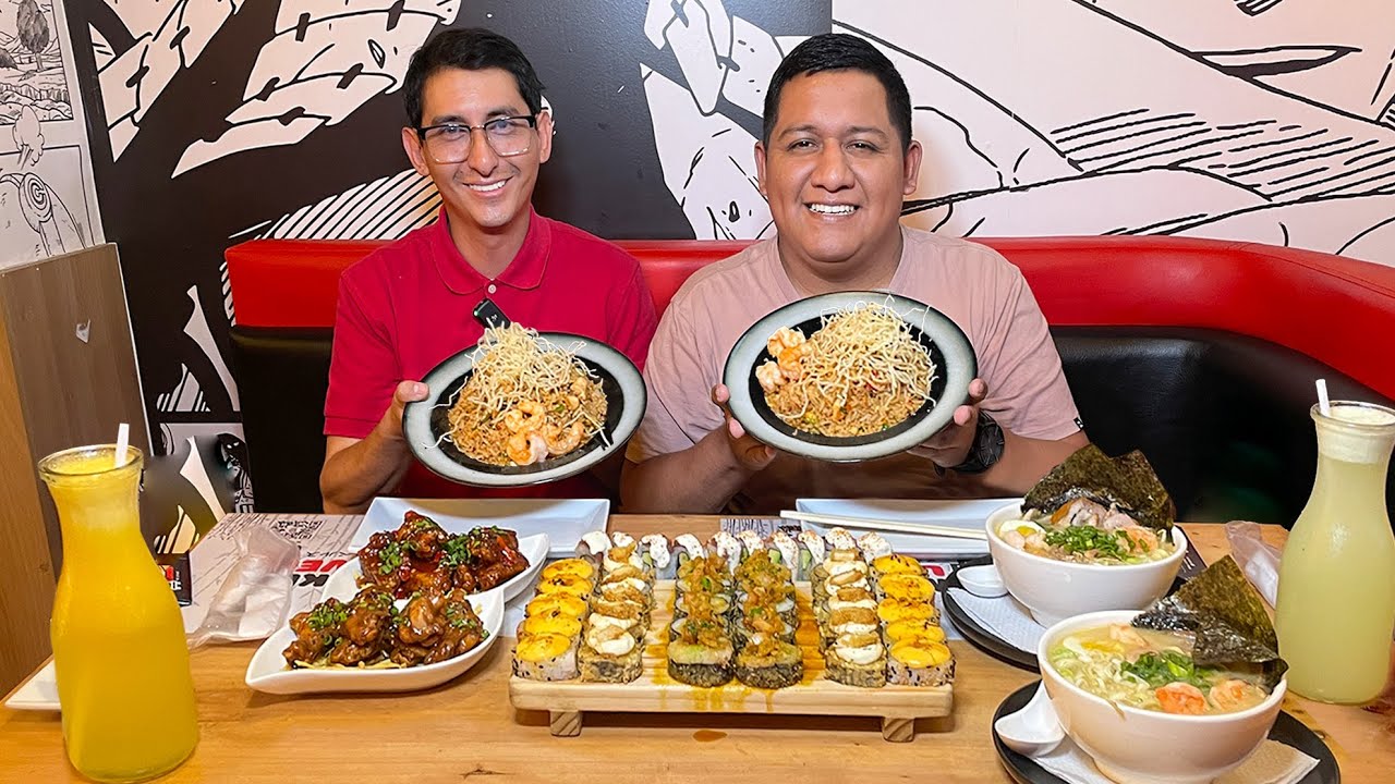 BARRA LIBRE de Makis, Yakimeshis, Sopa Ramen, Postre, Helado, Alitas y Bebidas | Mi Receta Mágica
