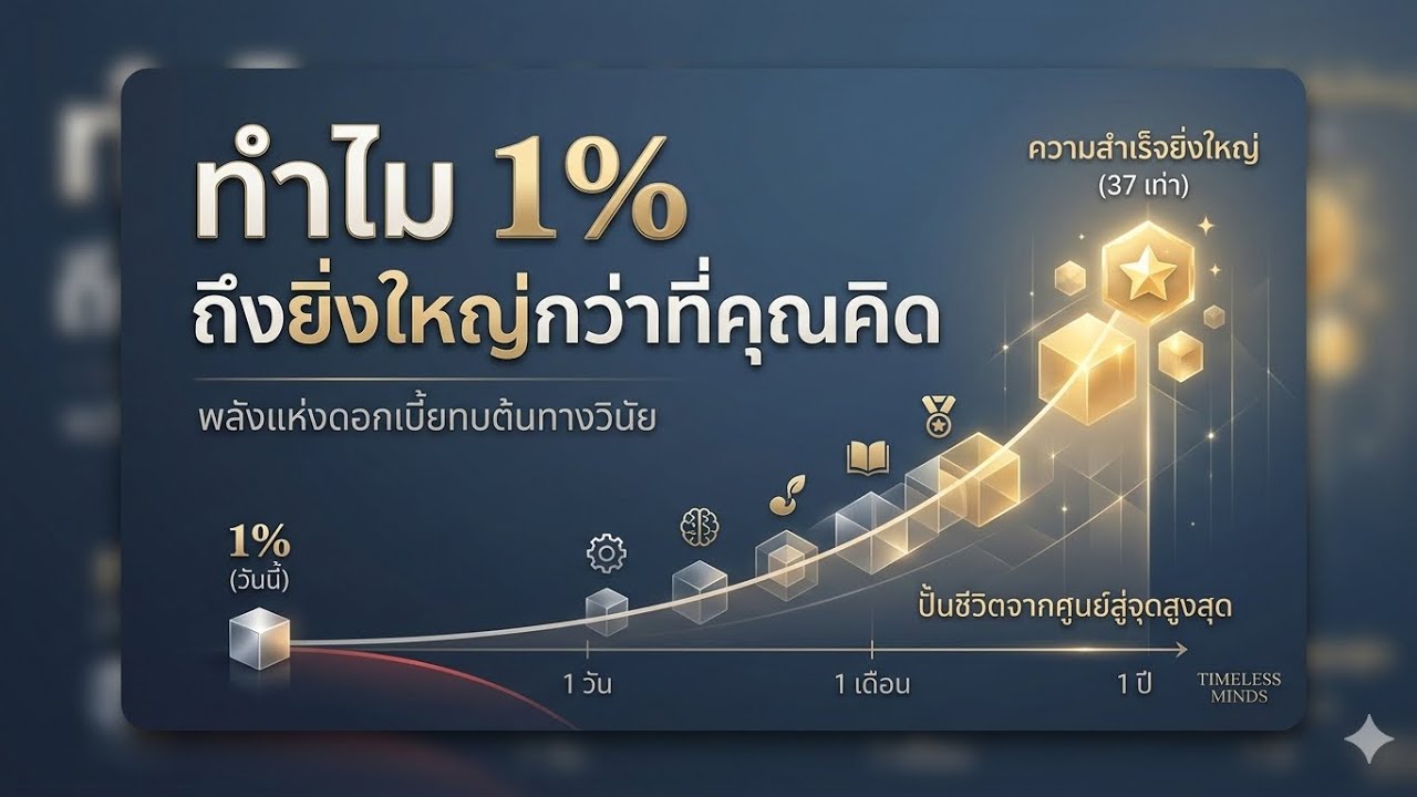 ทำไม 1% ถึงยิ่งใหญ่กว่าที่คุณคิด #podcast 