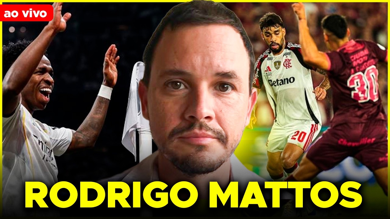 RODRIGO MATTOS - PRÉ JOGO FLAMENGO X LANUS E MERCADO DA BOLA
