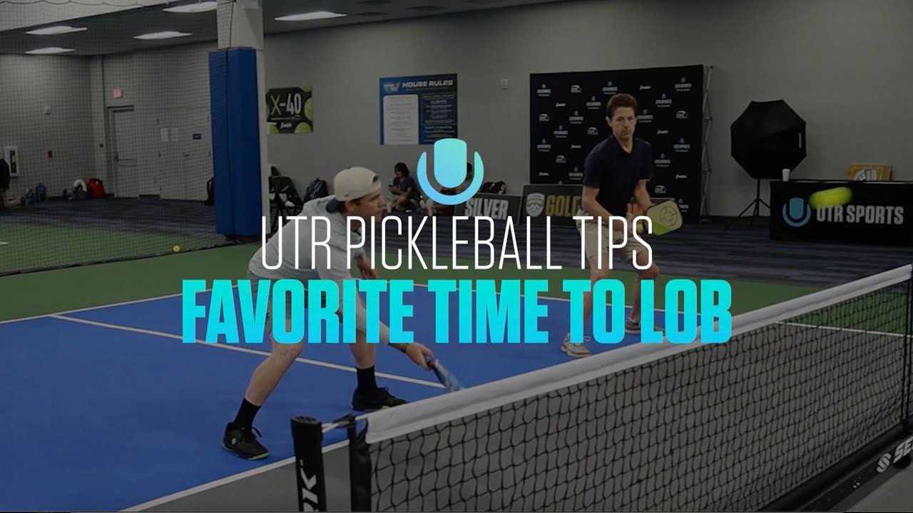 Pickleball Tips: Favorite Time to Lob | Rob Nunnery x UTR Sports