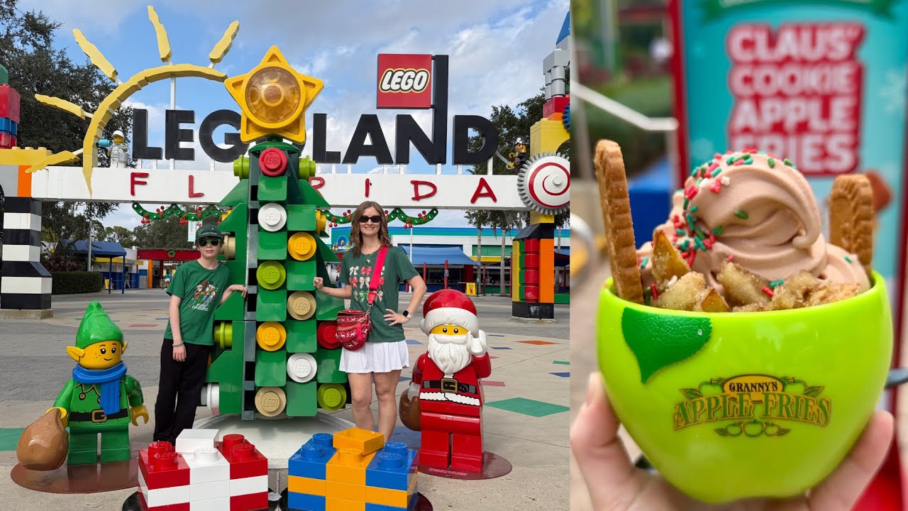 Праздники в LEGOLAND Florida Resort 2025: редкие персонажи и новые угощения.