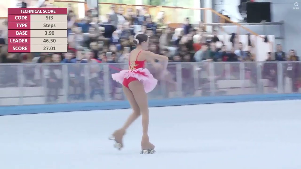 MADALENA COSTA (POR) - World Cup 2025 -  1º place, Junir Ladies (short program)