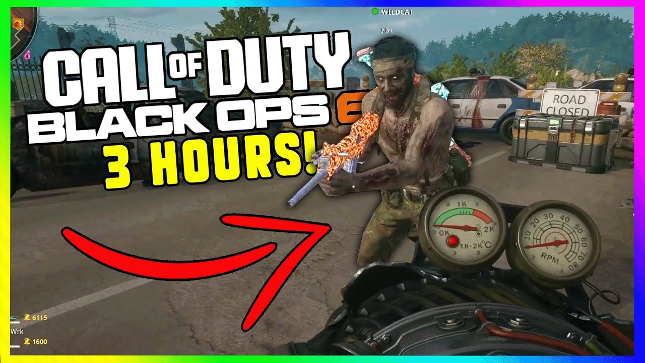 BO6 Zombies Full Session - Liberty Falls Easter Egg! (Nearly 3 Hours of Bonus Footage)