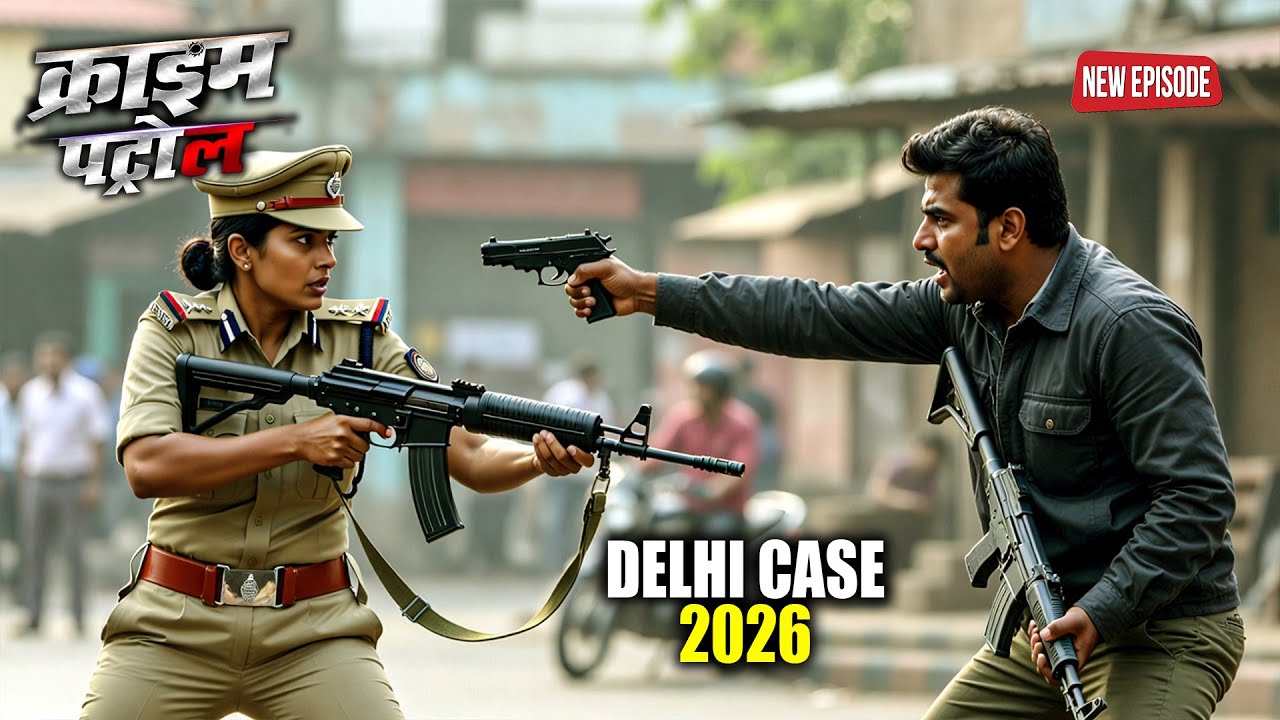 दिल्ली केस 2026: महिला ऑफिसर ने गैंगस्टर को चैलेंज किया... बंदूक तानी! Crime Patrol 2026