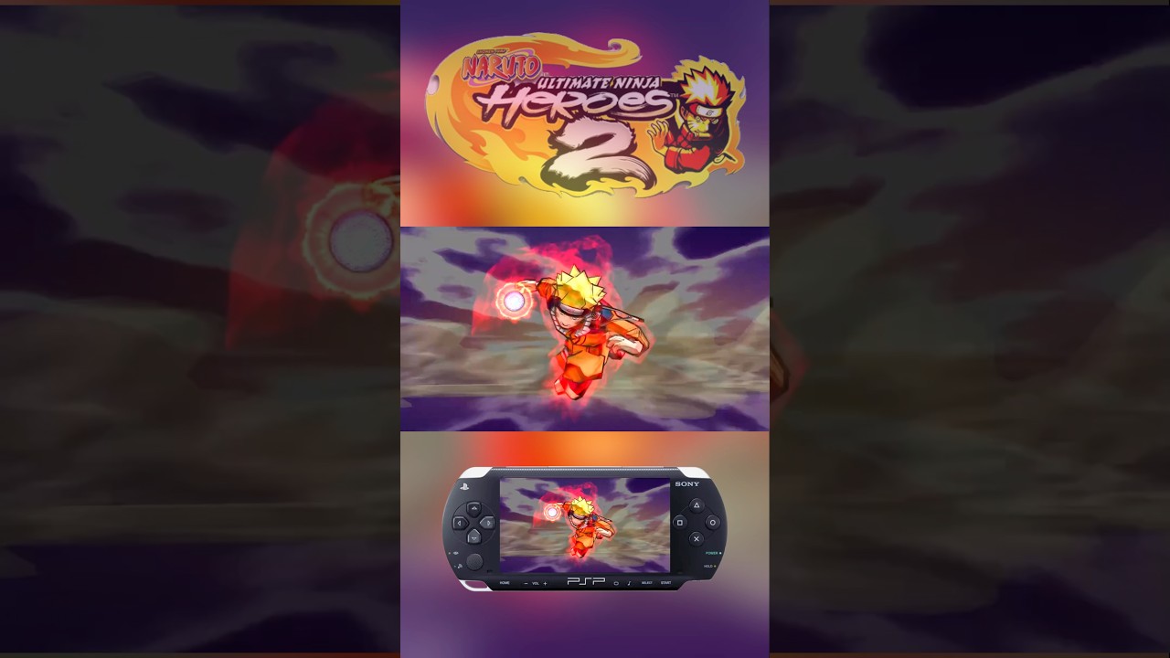 Naruto Ultimate Ninja Heroes 2 Playstation Portable Game 