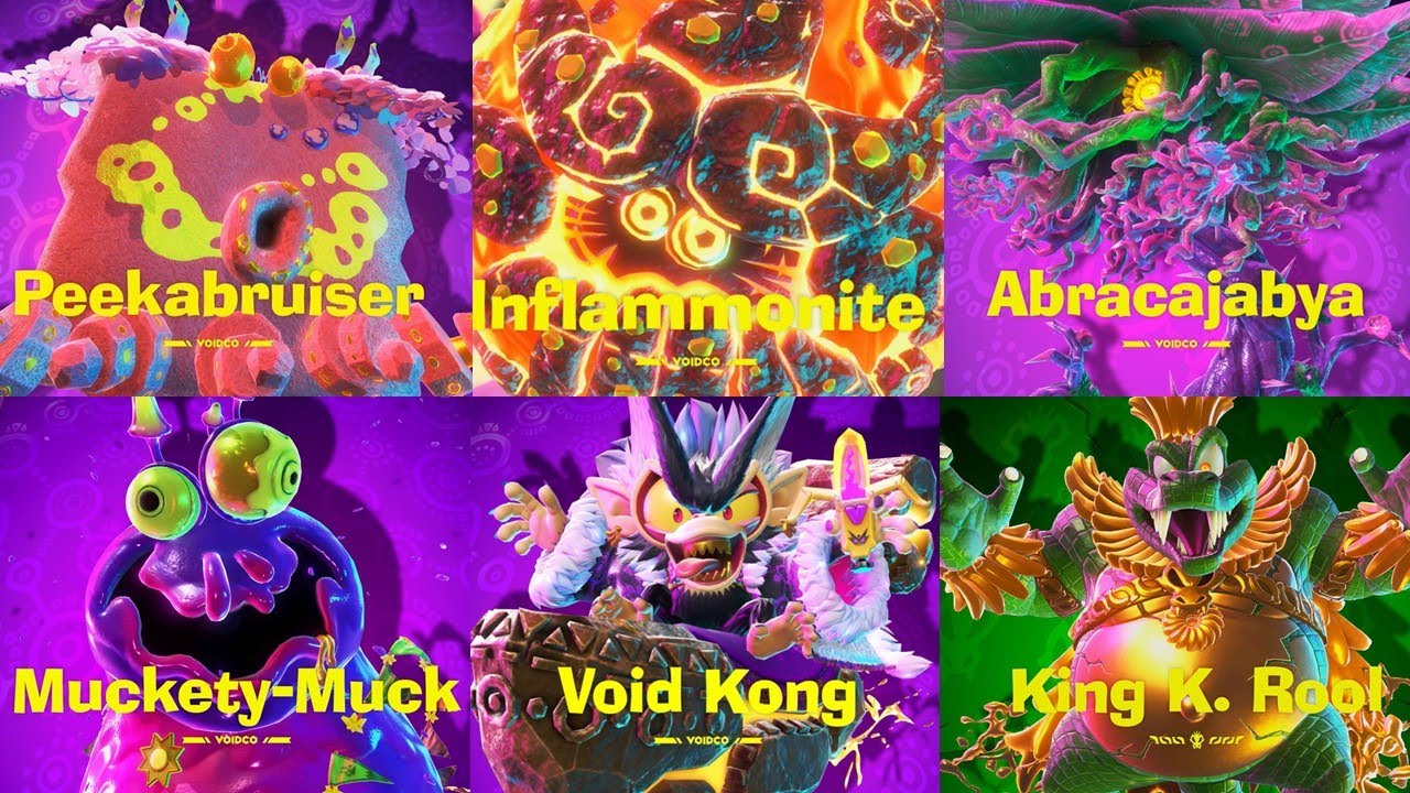 Donkey Kong Bananza - All Bosses