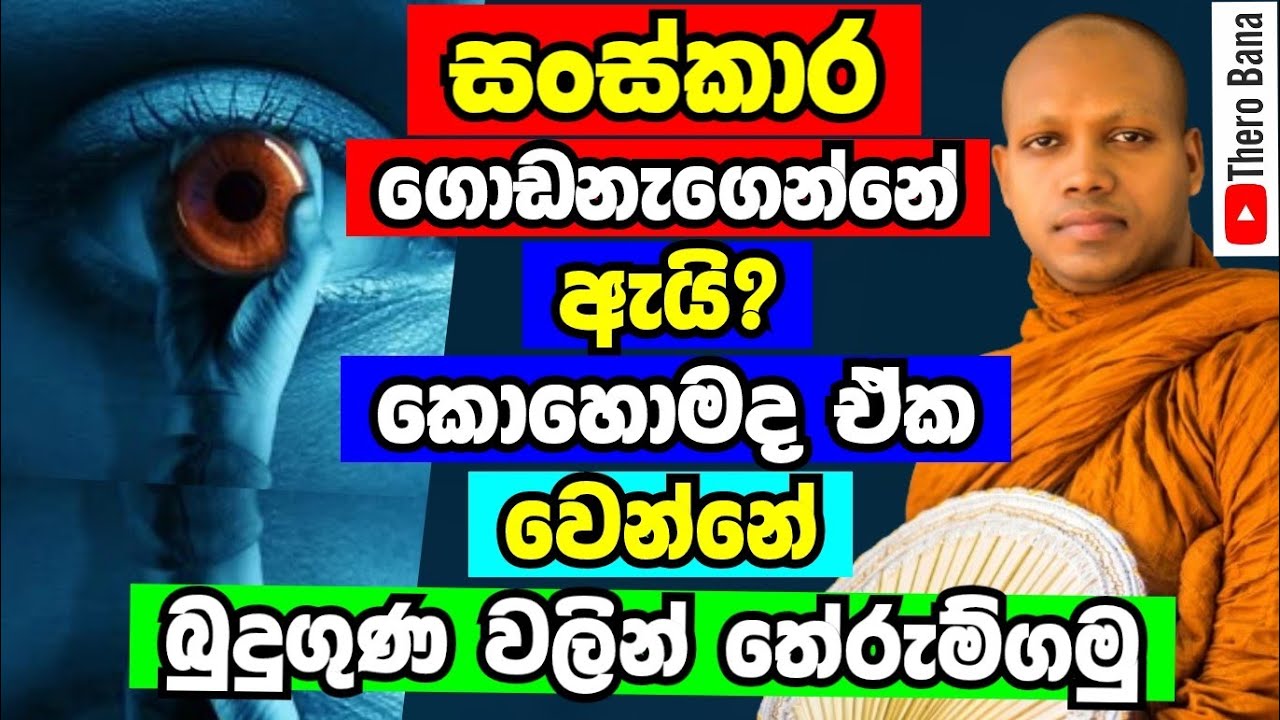 සංස්කාර ගොඩ නැගෙන්නෙ ඇයි? කොහොමද ඒක වෙන්නේ? | Hasalaka Seelawimala Thero Bana 2025