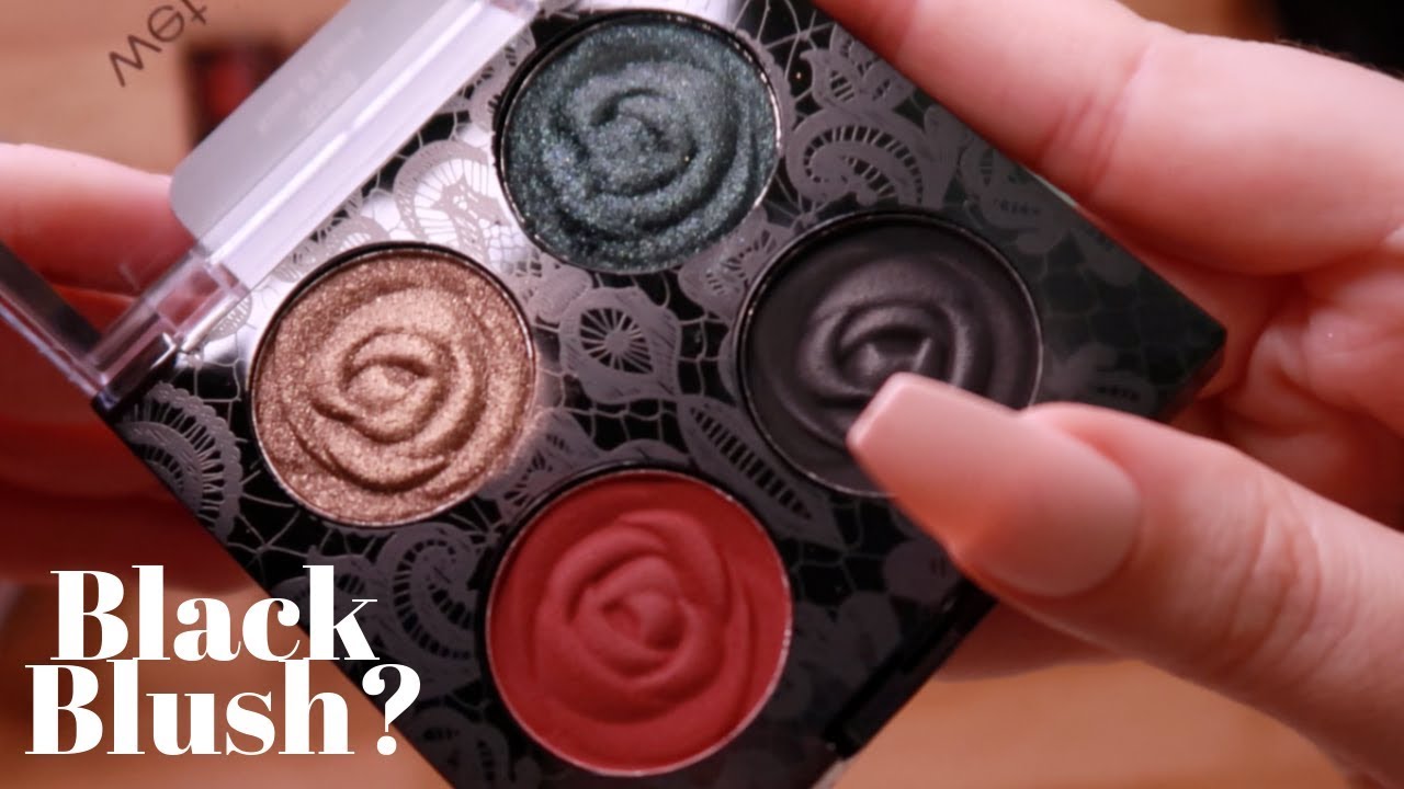 ASMR - Wet n Wild Rebel Rose Collection 🌹🖤