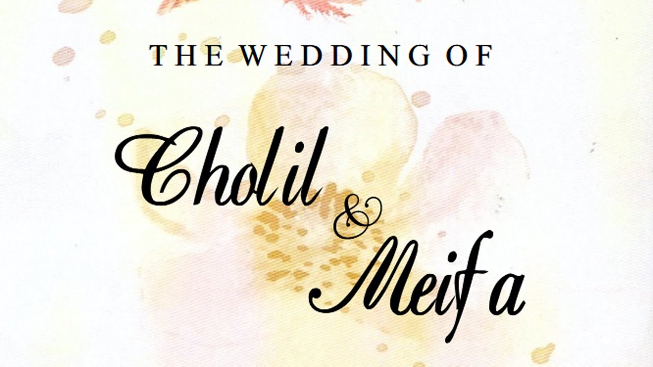 WEDDING CHOLIL & MEIFA, MIJEN 18 JANUARI 2026 M
