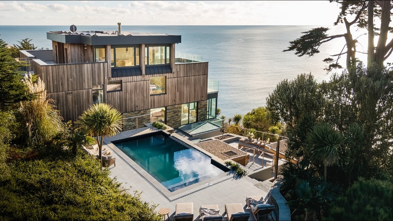 Explore a luxury wellness retreat in Cornwall with a hot tub and sea views | Liminal
