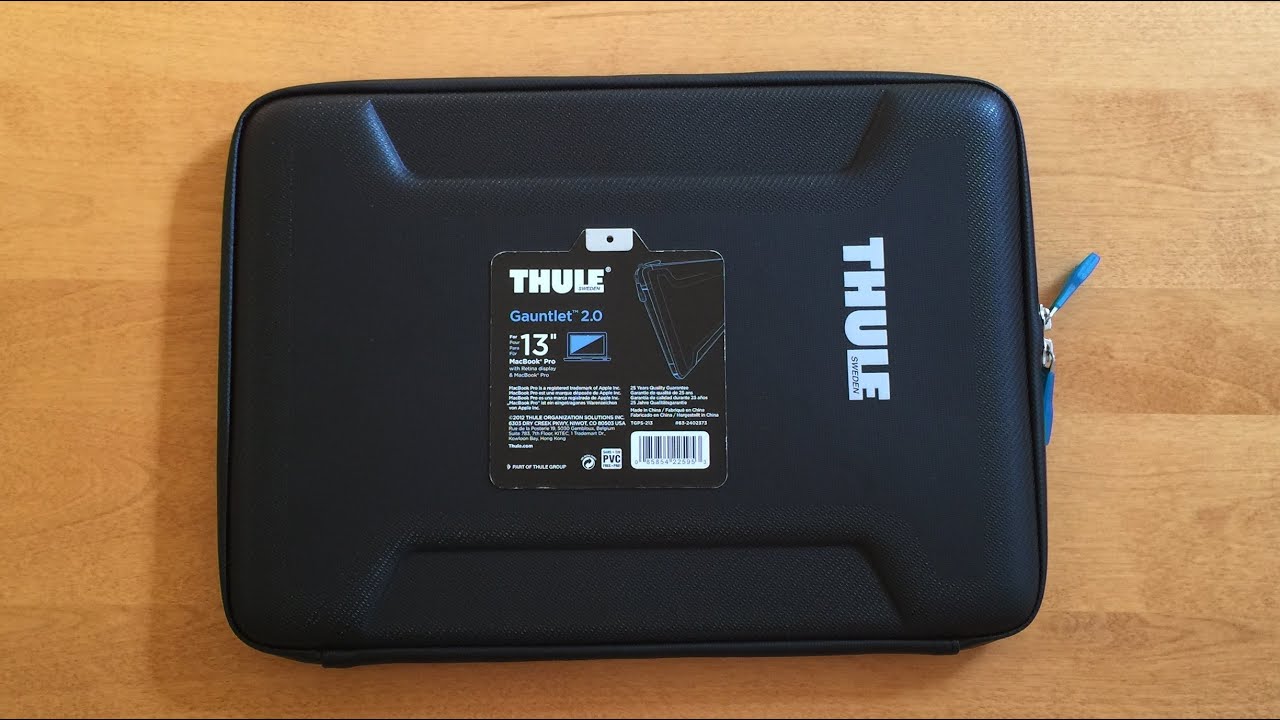 Thule Gauntlet 2.0 for 13 inch MacBook Pro: Review