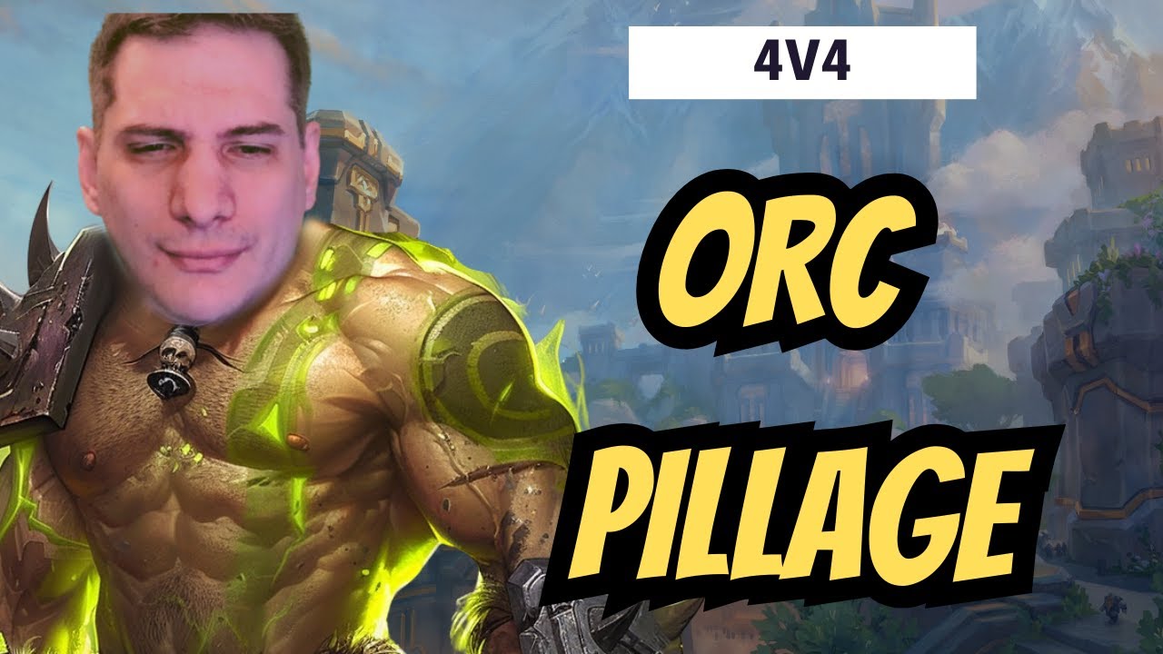 Absolutely pummeling mayhem with my Orc in this 4v4 - ToD Gaming