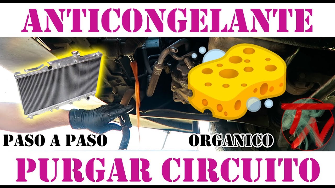 Como limpiar y PURGAR CIRCUITO de REFRIGERACION RADIADOR coche 🚿💯