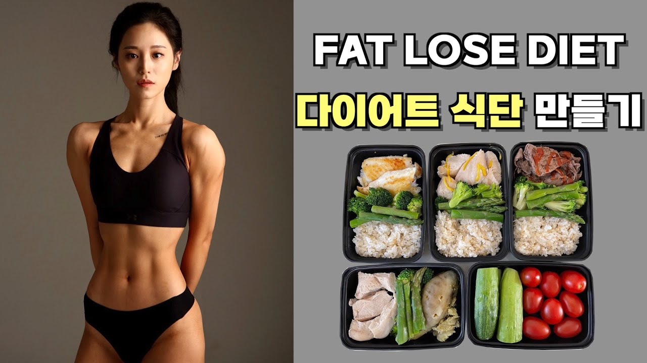 [SUB] 지방 빼려고 싸서 다녔던 다이어트 도시락 만들기 | 탄단지 황금비율 l 저당밥솥