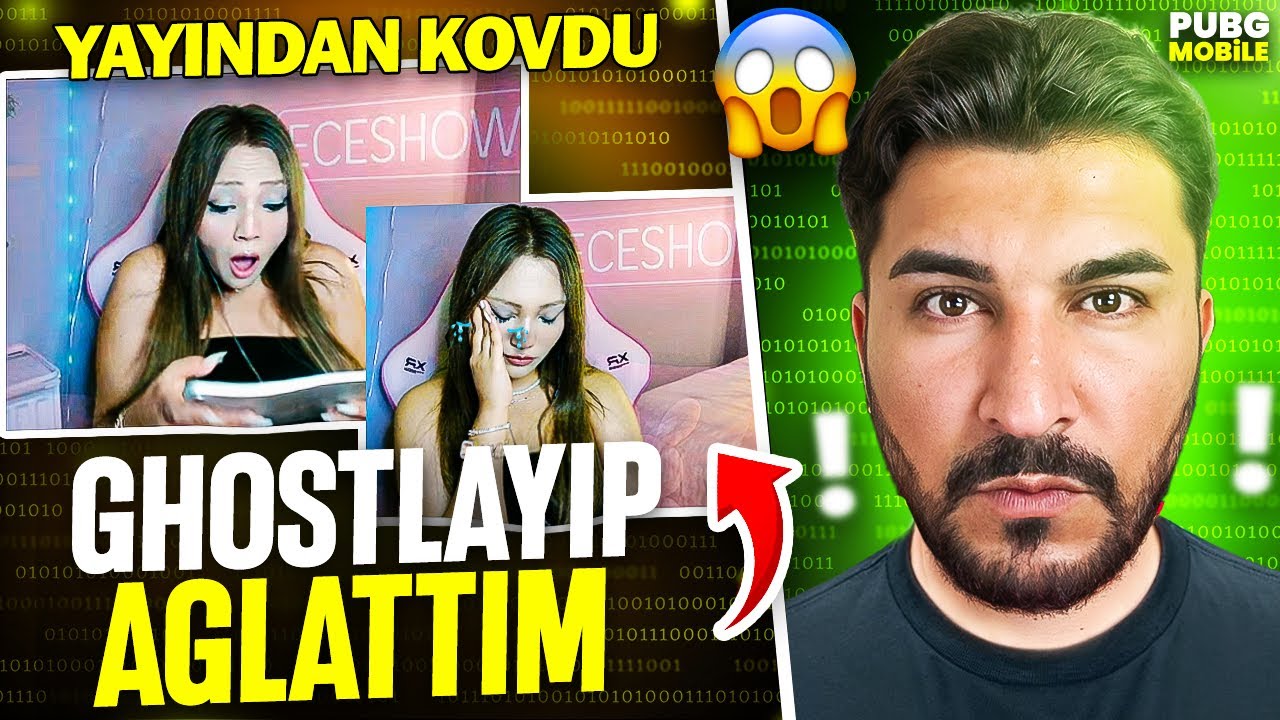 YAYININDAN BENİ KOVAN KIZI GHOSTLADIM ‼️ HADDİNİ BİLDİRDİM 🤬 PUBG MOBİLE