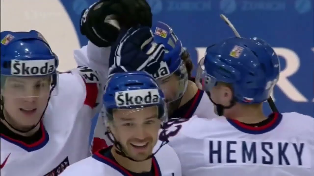 (CZ) Hokej — MS 2009 — Česko–Slovensko (osmifinále, celý zápas)