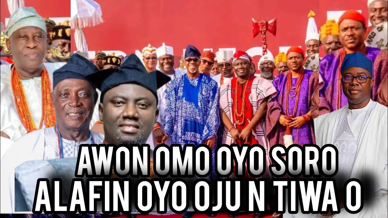  OJU N TIWA! AWON OMO OYO BINU SI ALAFIN OYO!! 