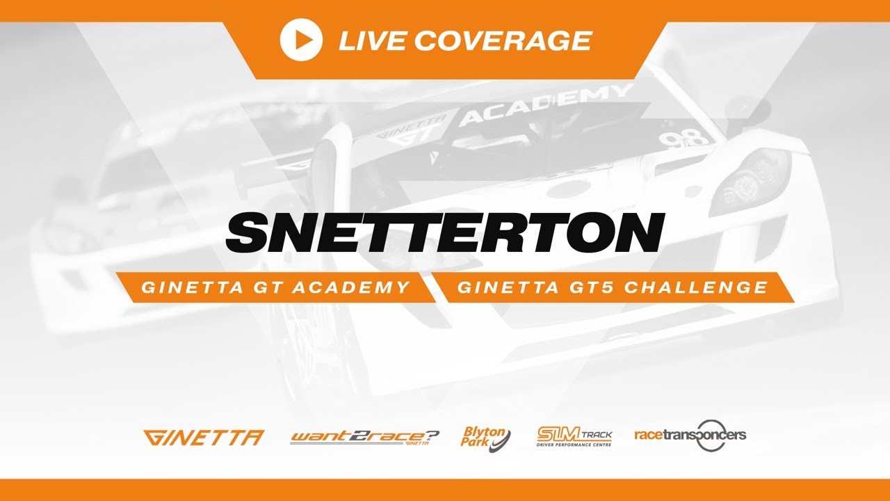 2021 Ginetta GT5 Challenge – Round 11 – Live from Snetterton