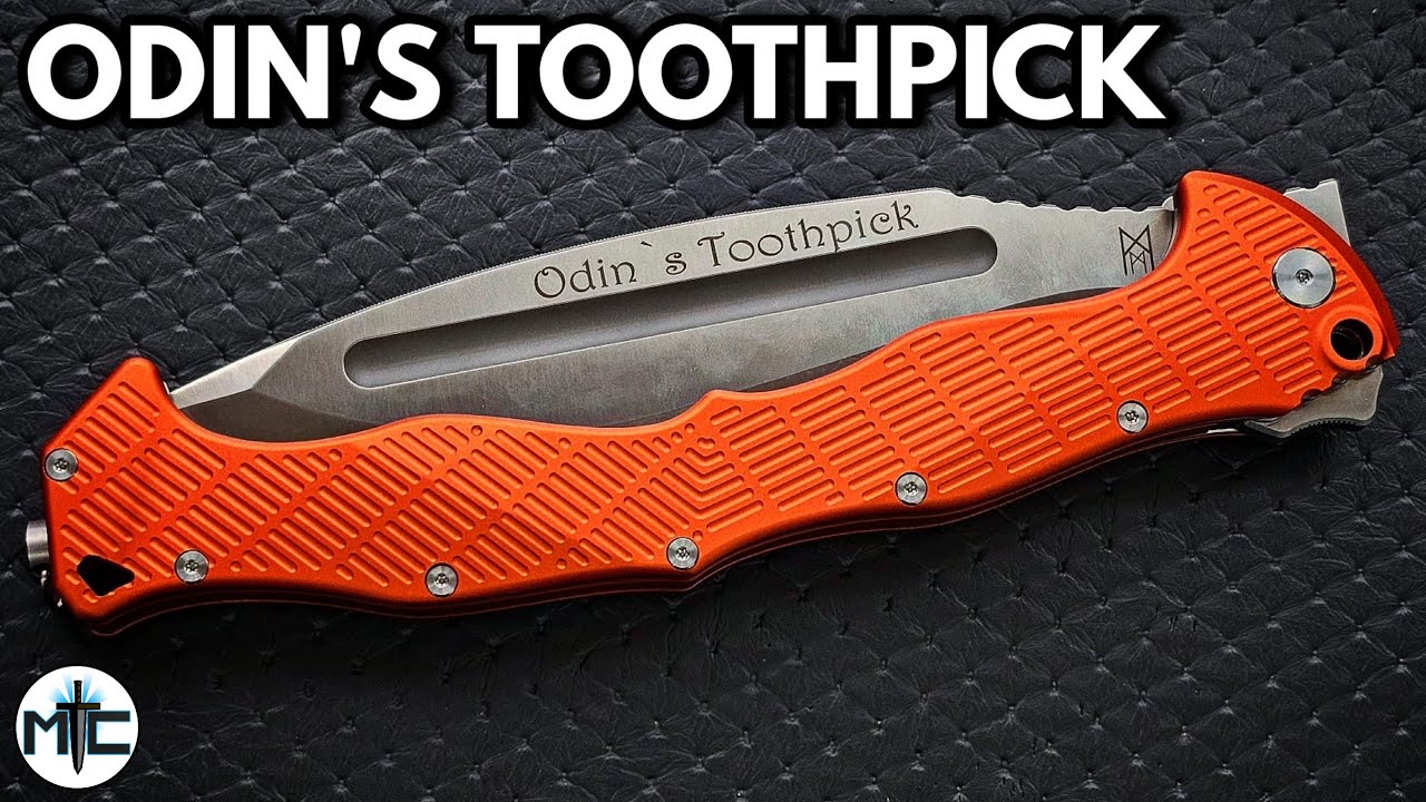 Midgards Messer Odin's Toothpick Prototype Folding Knife - Overview